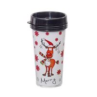 BICCHIERE TERMICO NATALIZIO DA 450 ML
